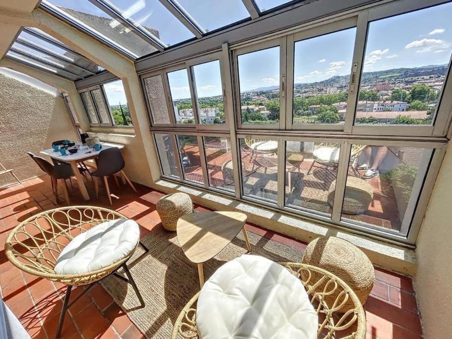 Apartament Le Panoramique - Sublime Vue Sur La Cite Carcassonne Zewnętrze zdjęcie