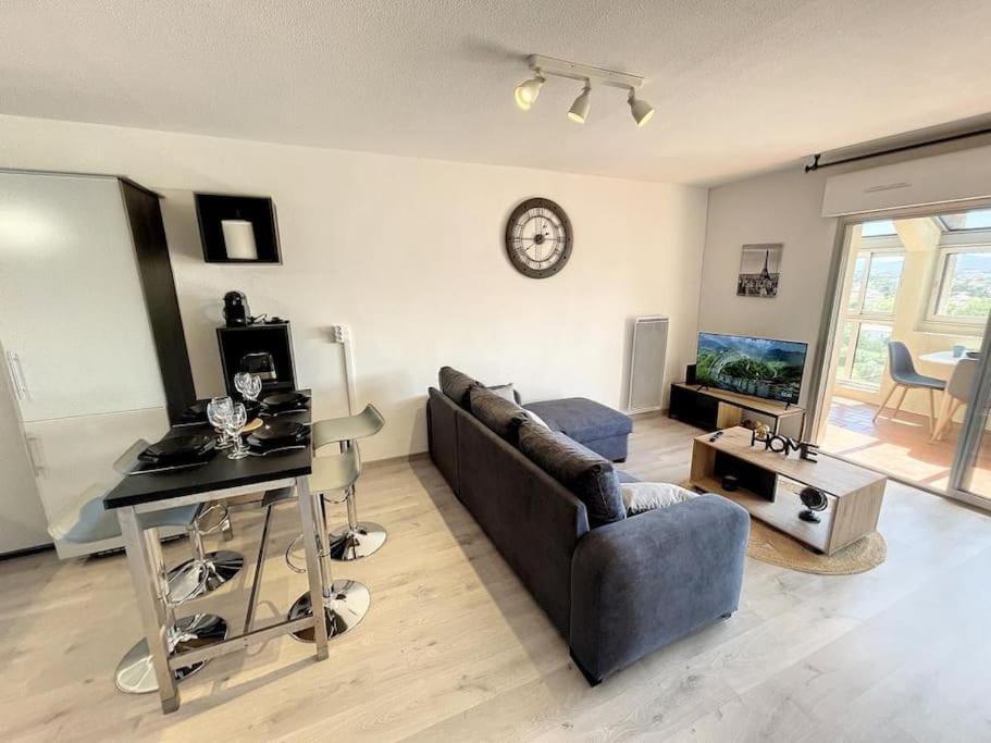 Apartament Le Panoramique - Sublime Vue Sur La Cite Carcassonne Zewnętrze zdjęcie